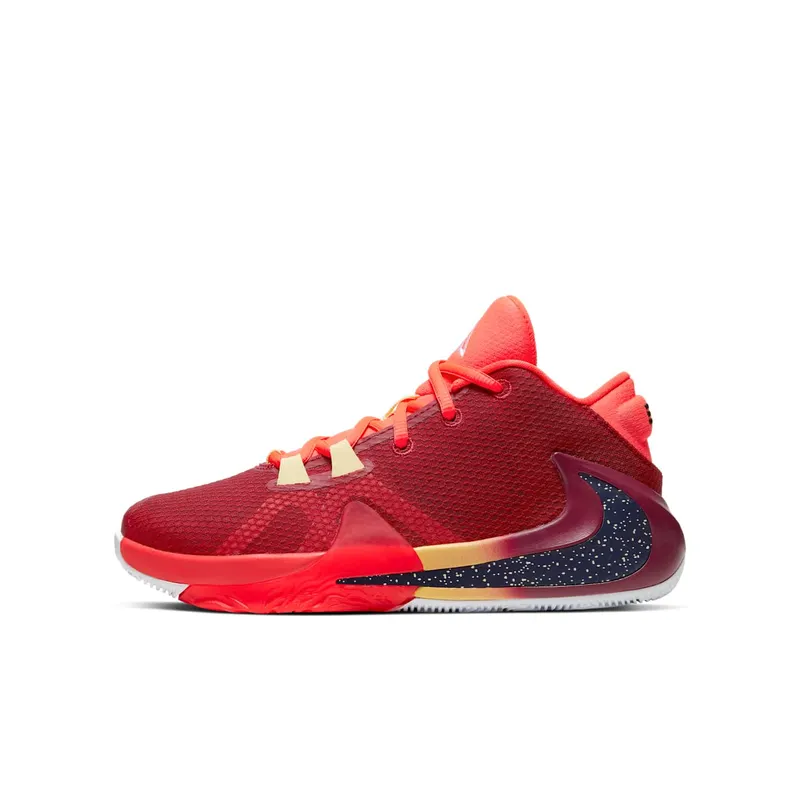 Nike Zoom Freak 1 Noble Red (GS) Noble Red/Blackened Blue-Bright Crimson (BQ5633-600)