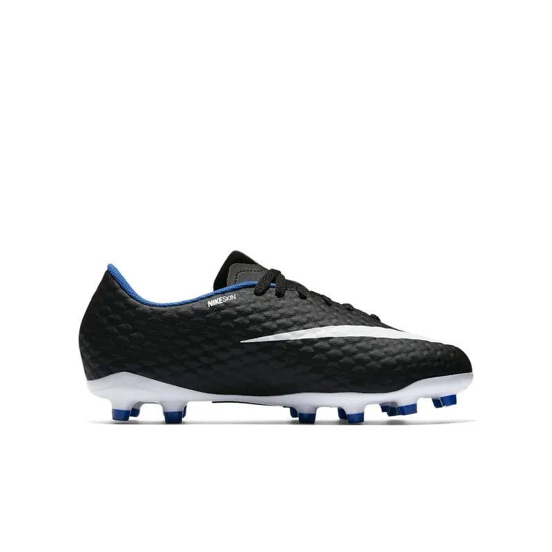 Nike Hypervenom Phelon 3 FG GS “Black White Royal” (852595-002)