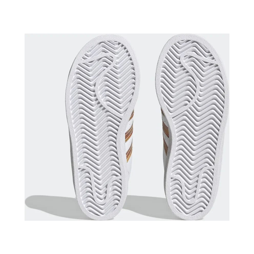Adidas Superstar Cloud White / Cloud White / Purple Rush (HQ4345)