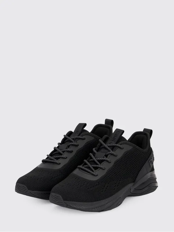 Plein Sport Crochet Knit Sneakers Black (SAESUSC0747STE003N0202)