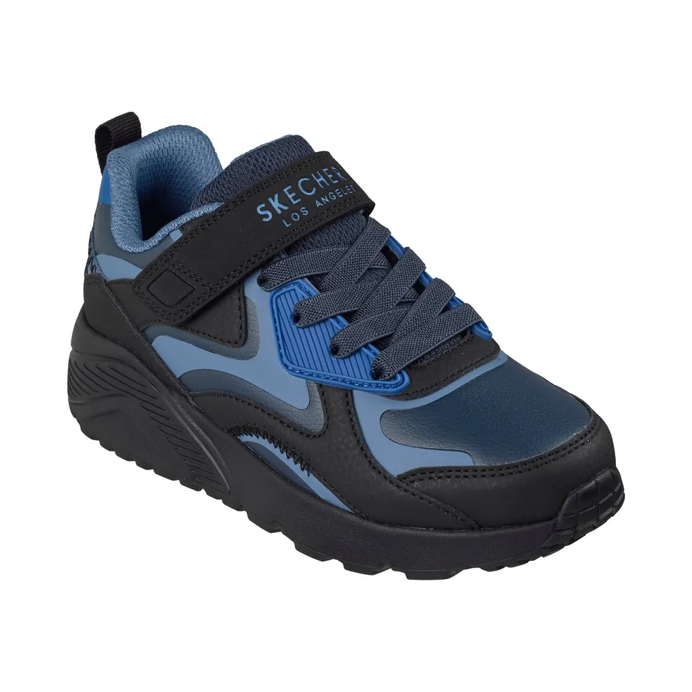 Skechers Uno Lite “Chroma Cruiser Sneaker Black / Blue” (403645LBKBL)