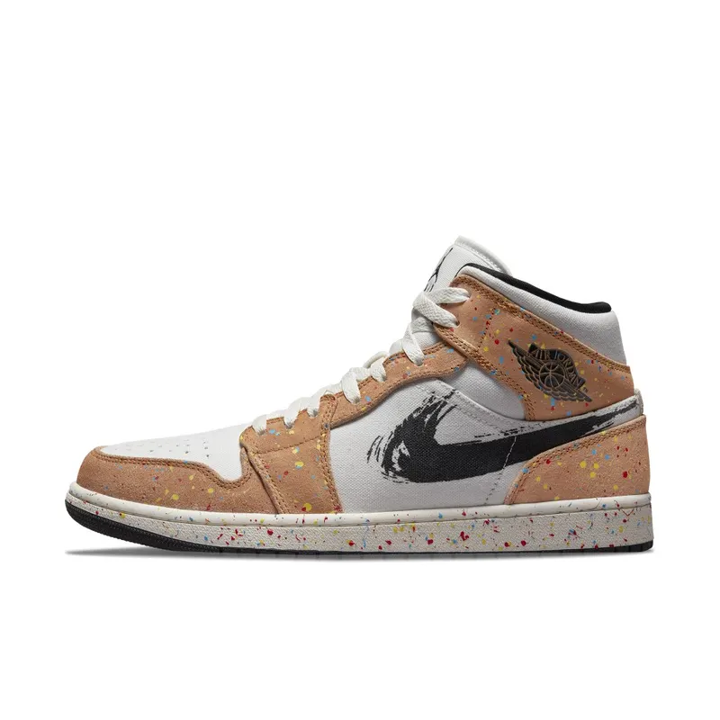 Air Jordan 1 Mid SE “Brushstroke” (DA8005-100)
