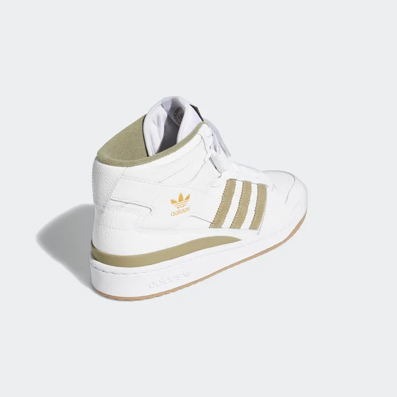 Adidas Forum Mid Cloud White / Orbit Green / Gum (GY5821)