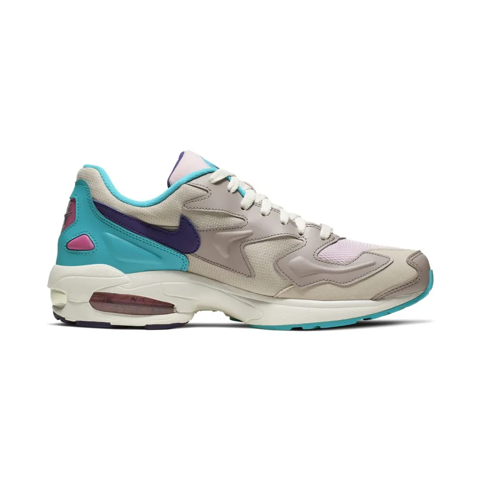Nike Air Max 2 Light Desert Sand Aqua Court Purple (CK2958-051)