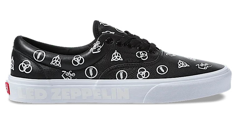 Vans Led Zeppelin x Era ’50th Anniversary’ Black/True White (VN0A38FRT5Z)