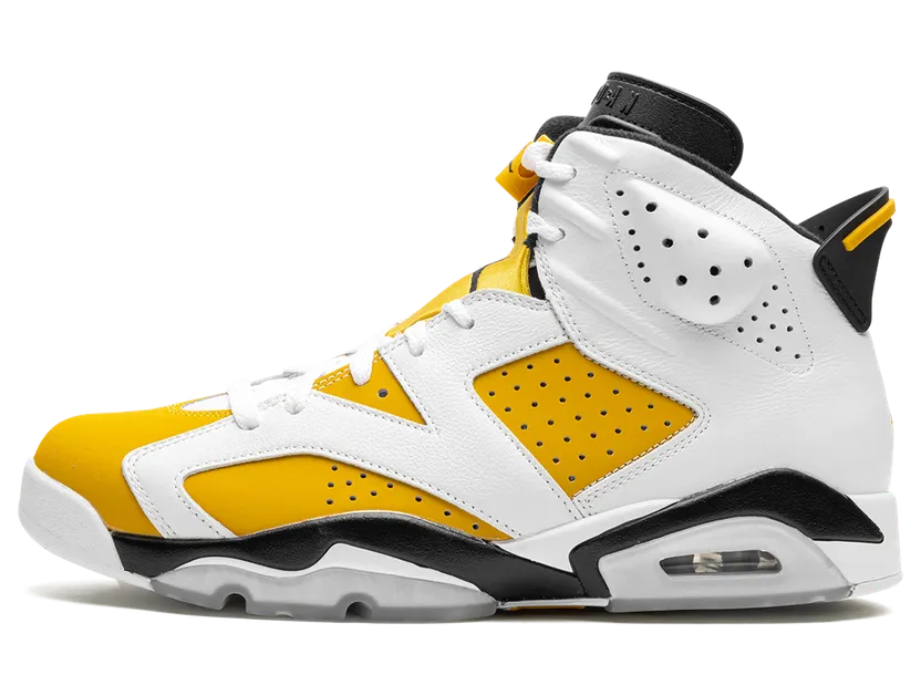 Air Jordan 6 Retro White/Black/Yellow Ochre (CT8529-170)