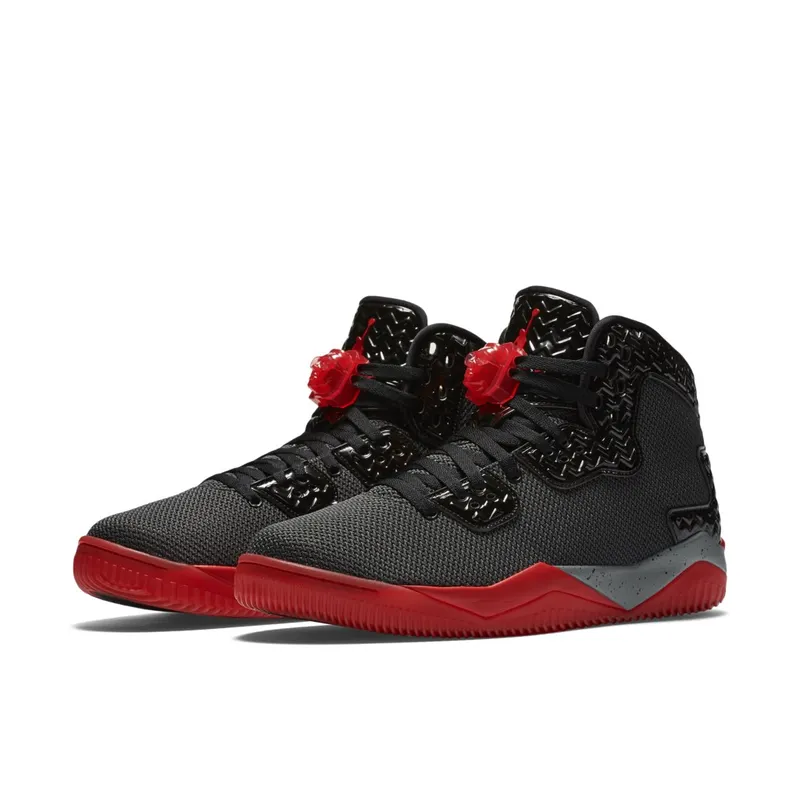 Jordan Spike Forty PE Black Cement Grey Black/Cement Grey-Fire Red (807541-002)