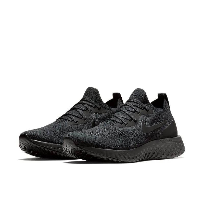 Nike Epic React Flyknit Triple Black (W) Black/Black-Black (AQ0070-003)