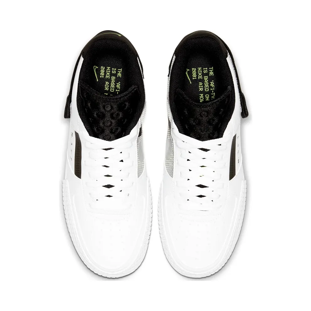 Nike Air Force AF 1 Type White Volt (2019) (AT7859-101)