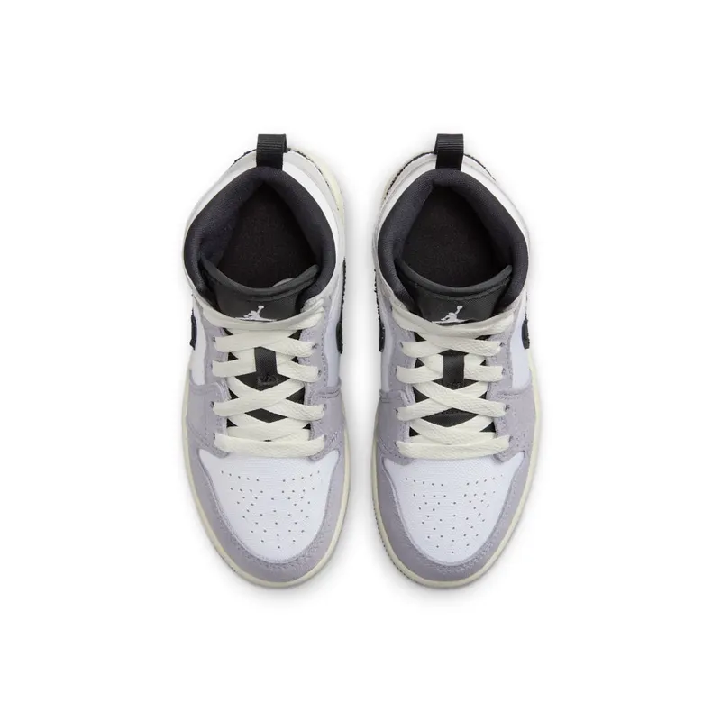 Air Jordan 1 Mid SE Craft PS “Cement Grey” (FD9090-002)