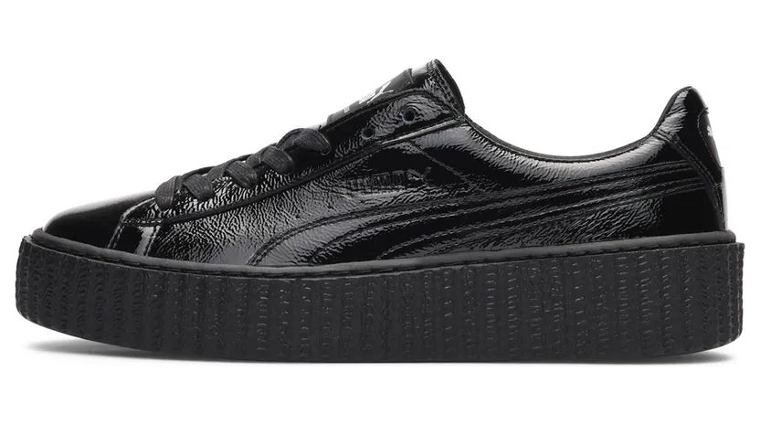 Puma Creeper Rihanna Fenty Cracked Leather Black (W)