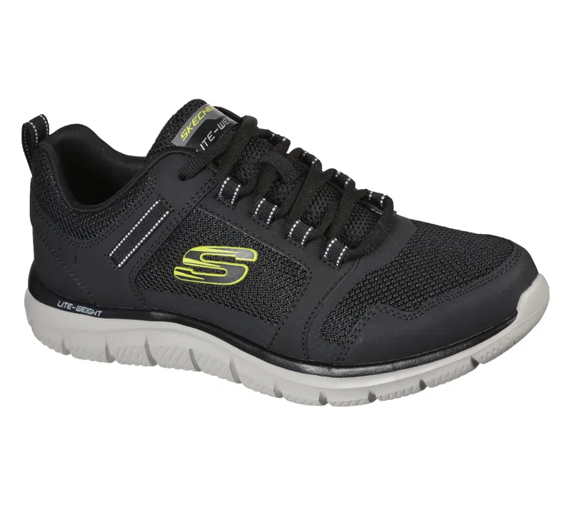 Skechers Track – Knockhill – Black / Limoen (232001 BKLM)