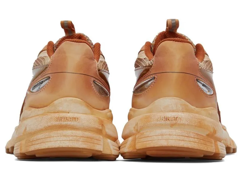 Axel Arigato Orange Marathon Dip-Dye Sneakers (93163) (2)