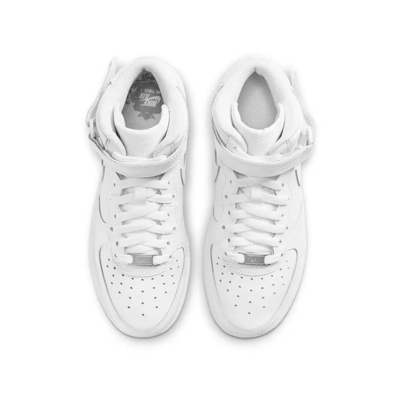 Nike Air Force 1 Mid LE Older Kids’ White (DH2933-111)