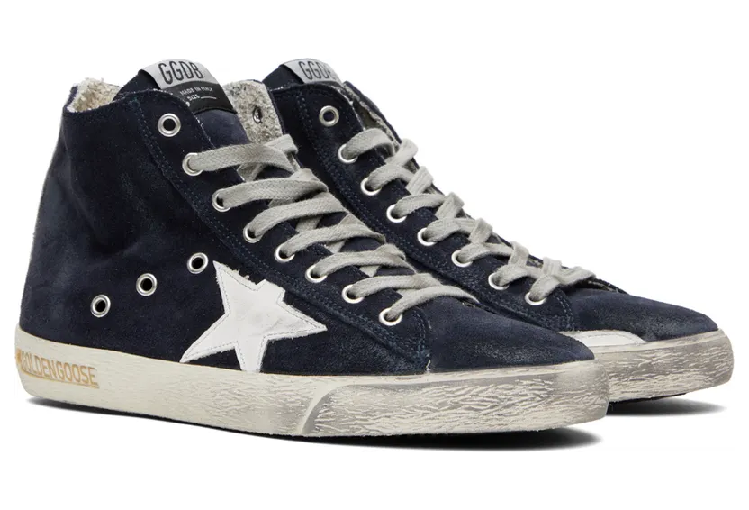 Golden Goose Black Francy Sneakers (GMF00113.F000322.50517) (4)