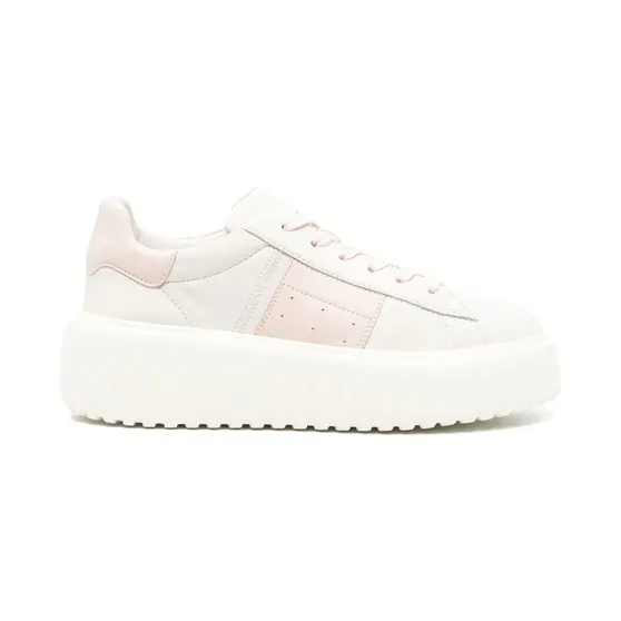 Hogan H-Stripes sneakers – Beige (HXW6450FO70LE9)