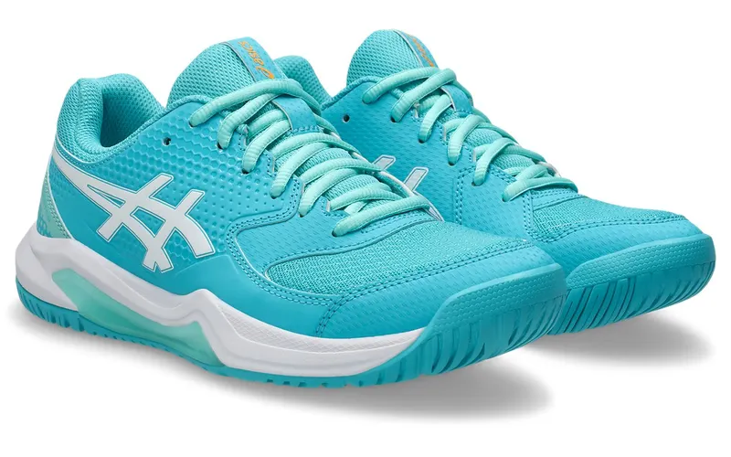 ASICS Gel-Dedicate 8 Pickleball Energy Aqua White (1042A236-400)