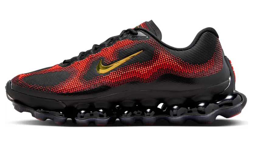 Nike Air Liquid Max “Bright Crimson Fire Red”: rood als statement