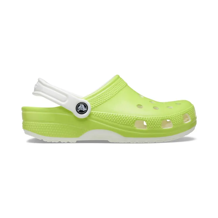 Crocs Classic Clog Glow-in-The-Dark Lime Green White (209101-3UH)