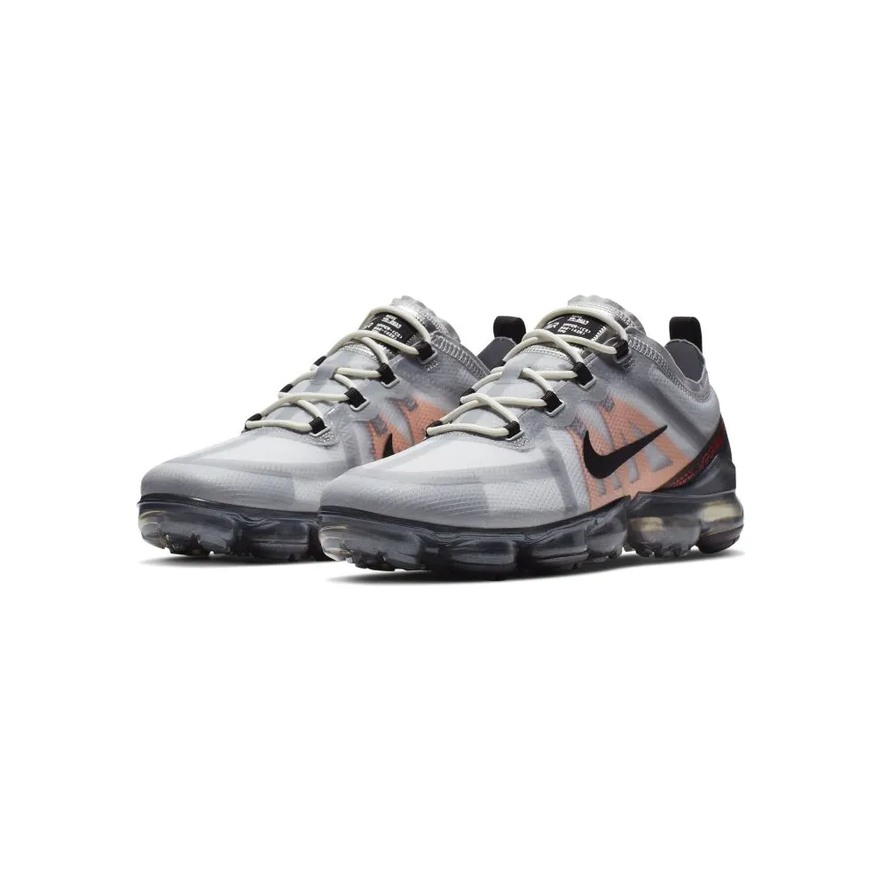 Nike Air VaporMax 2019 Wolf Grey Wolf Grey Pure Platinum Fuel Orange Black (AR6631-006)