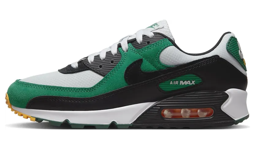 Nike Air Max 90 “Pure Platinum / Gorge Green / University Gold / Black” (DM0029-004)