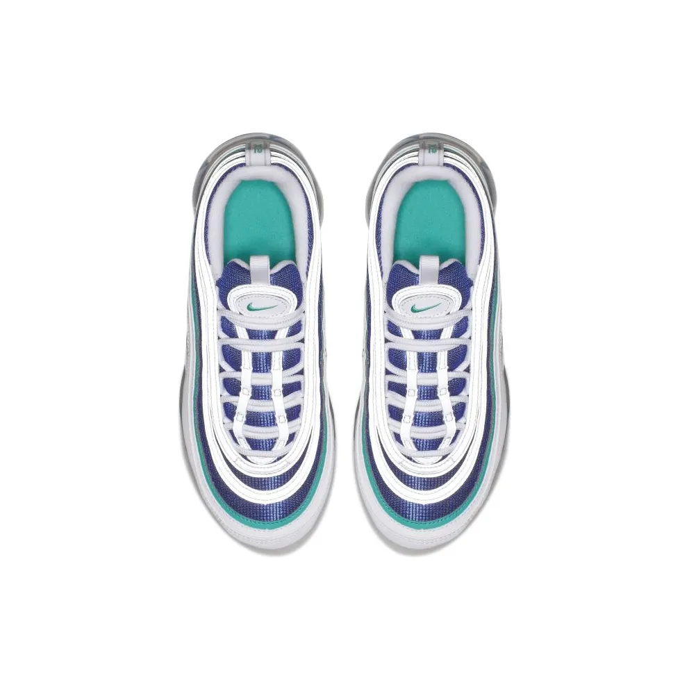 Nike Air VaporMax 97 White Indigo Burst Hyper Jade (GS) White/Indigo Burst-Hyper Jade (AQ2657-100)