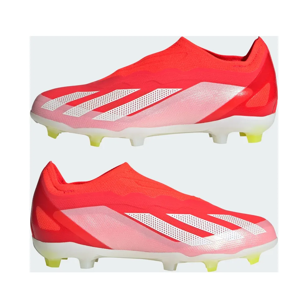 adidas X Crazyfast Elite Laceless Firm Ground Boots – “Red” (IF0672)