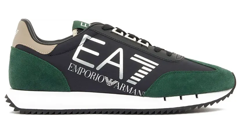 Ea7 Emporio Armani sneaker Black / Cilantro / Roast (7X000541AF18609MZ5788)