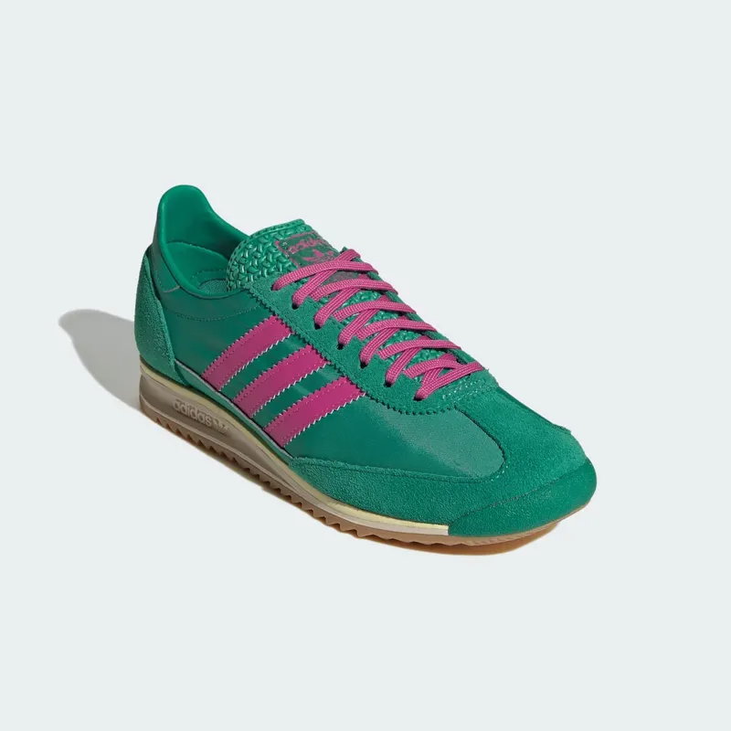 Adidas SL 72 OG Semi Court Green / Court Green / Semi Lucid Fuchsia (JQ6417)