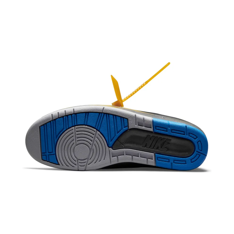 Air Jordan 2 x Off-White Retro Low SP Black Blue (DJ4375-004)