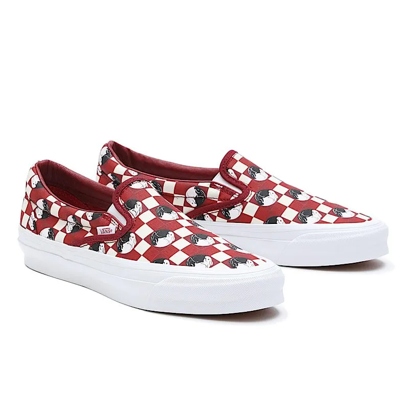 Vans OG Classic Slip-On LX Year of The Rabbit Red (VN0A32QNRED)