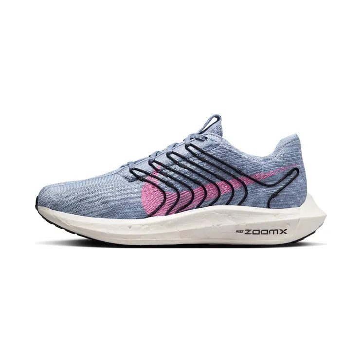 Nike Pegasus Turbo Next Nature “Ashen Slate / Cobalt Bliss / Black / Pink Spell” (DM3413-400)