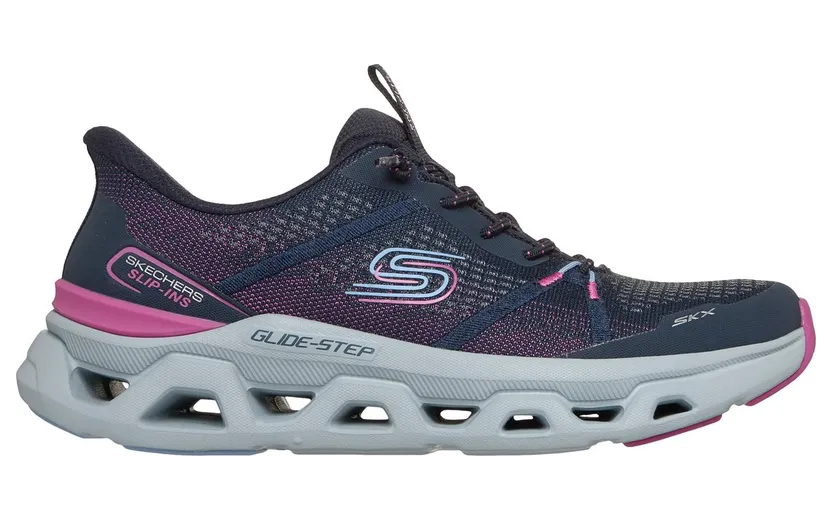 Skechers Slip-ins: Glide-Step Altus – Fast Lane Sneaker Marine/Roze