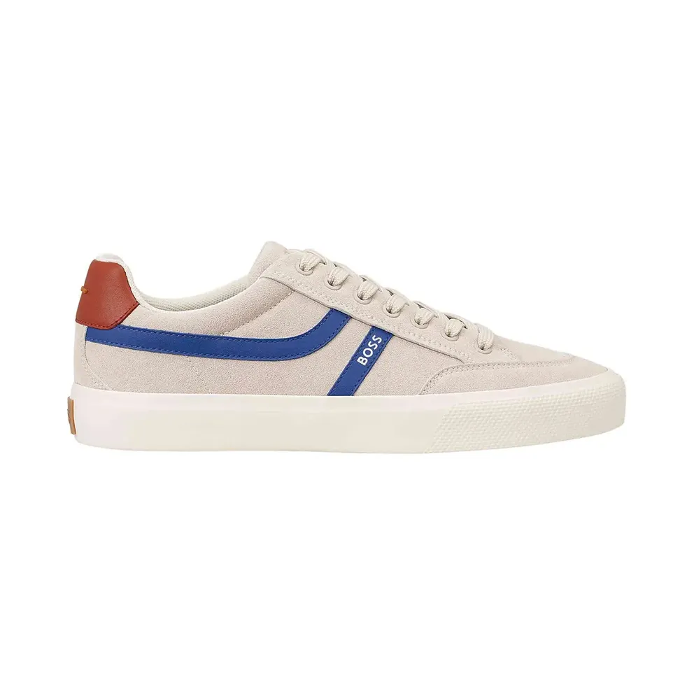 Hugo Boss sneaker Beige / Royal blue/koningsblauw / Red (50568469-274)