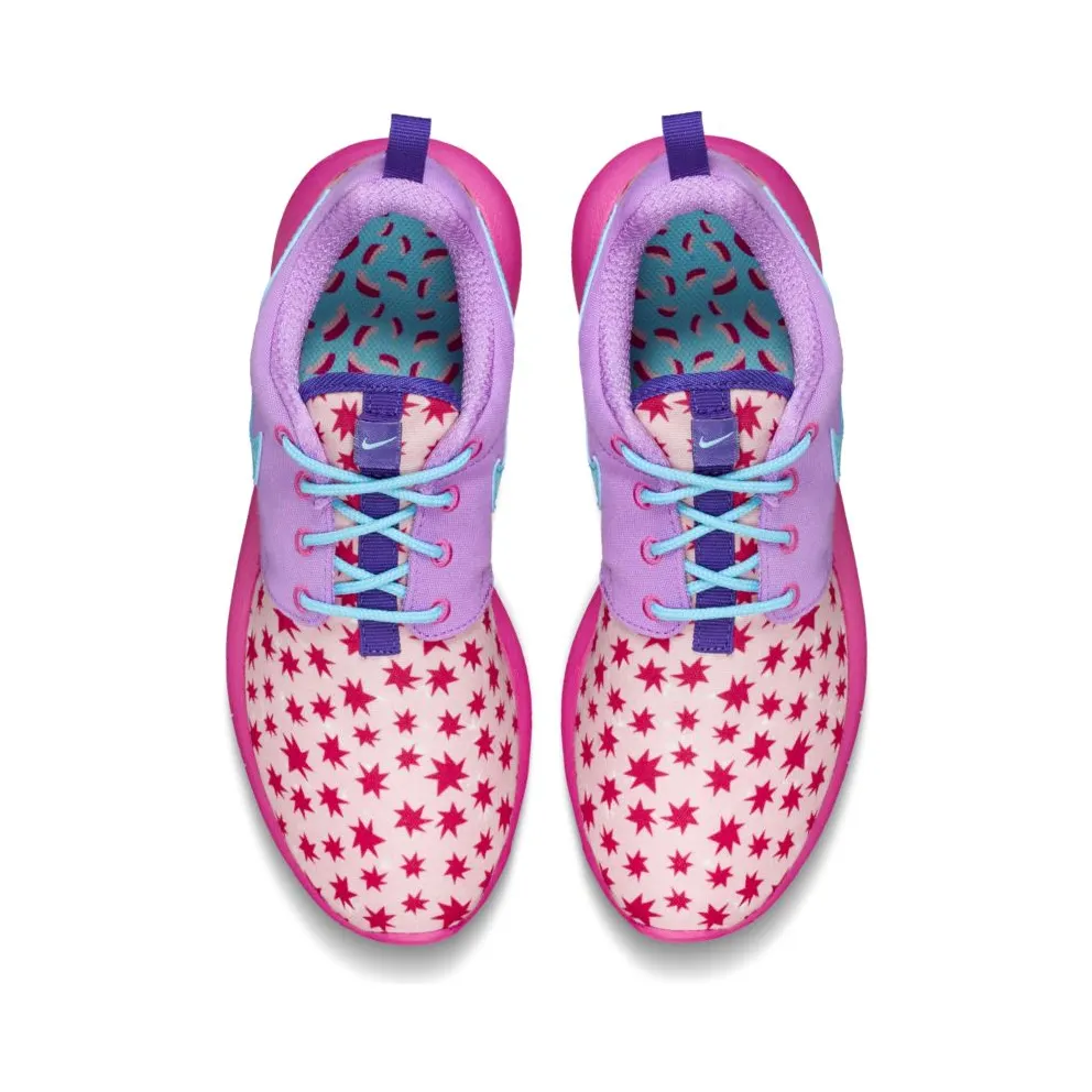 Nike Roshe One Print Prism Pink (GS) Prism Pink/Blue-Fuchsia (677784-604)