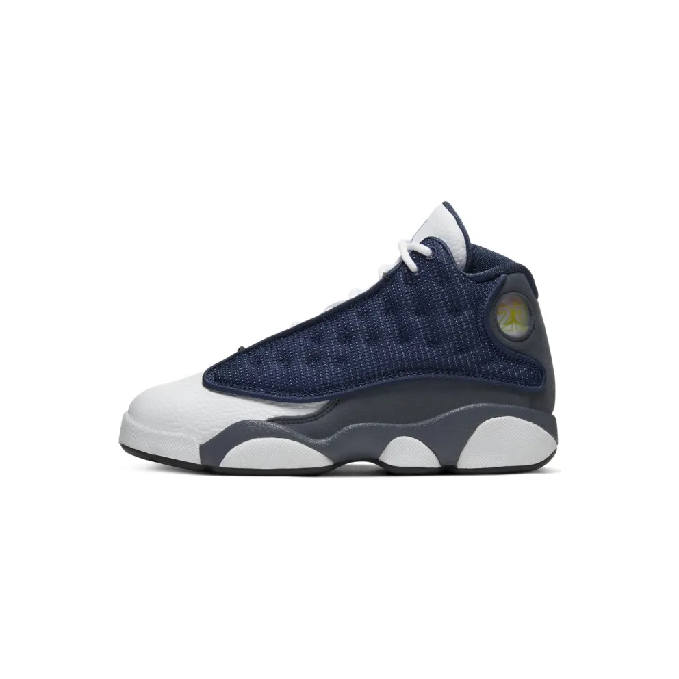 Jordan 13 Retro Flint 2020 (PS) Navy/Flint Grey-White-University Blue (414575-404)