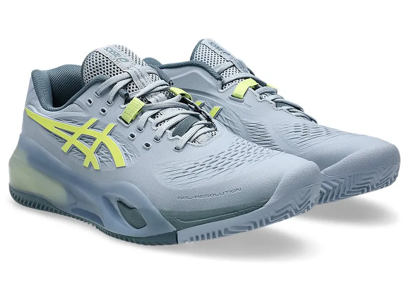 ASICS GEL-RESOLUTION X CLAY “Grey Blue / Pistachio” (1041A485-402)