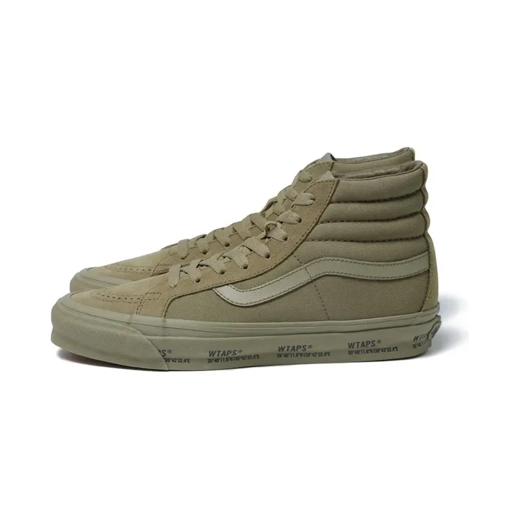 Vans Vault Sk8-Hi OG LX WTAPS Olive Drab (VN0A4BVBCX6)