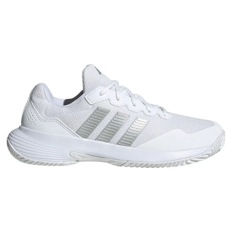 adidas Gamecourt 2 White Silver Metallic (KI0789)