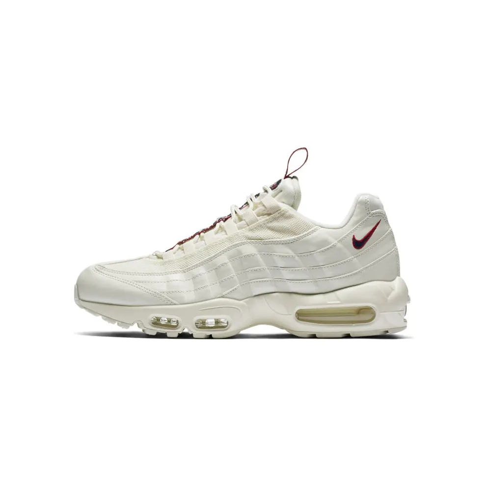 Nike Air Max 95 Pull Tab Sail Sail/Gym Blue-Gym Red (AJ1844-101)