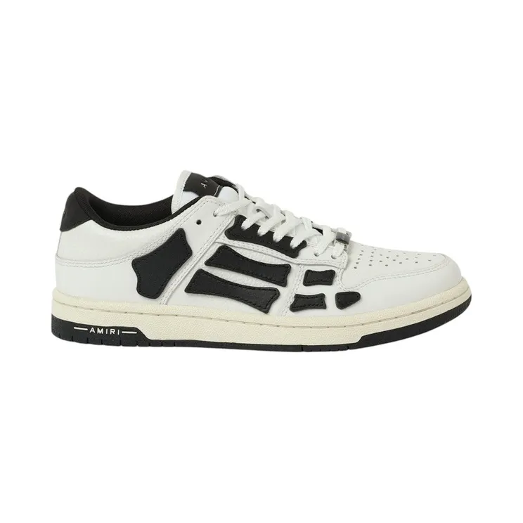 AMIRI Skel Top Low White Black (AWFOSR1082 111)