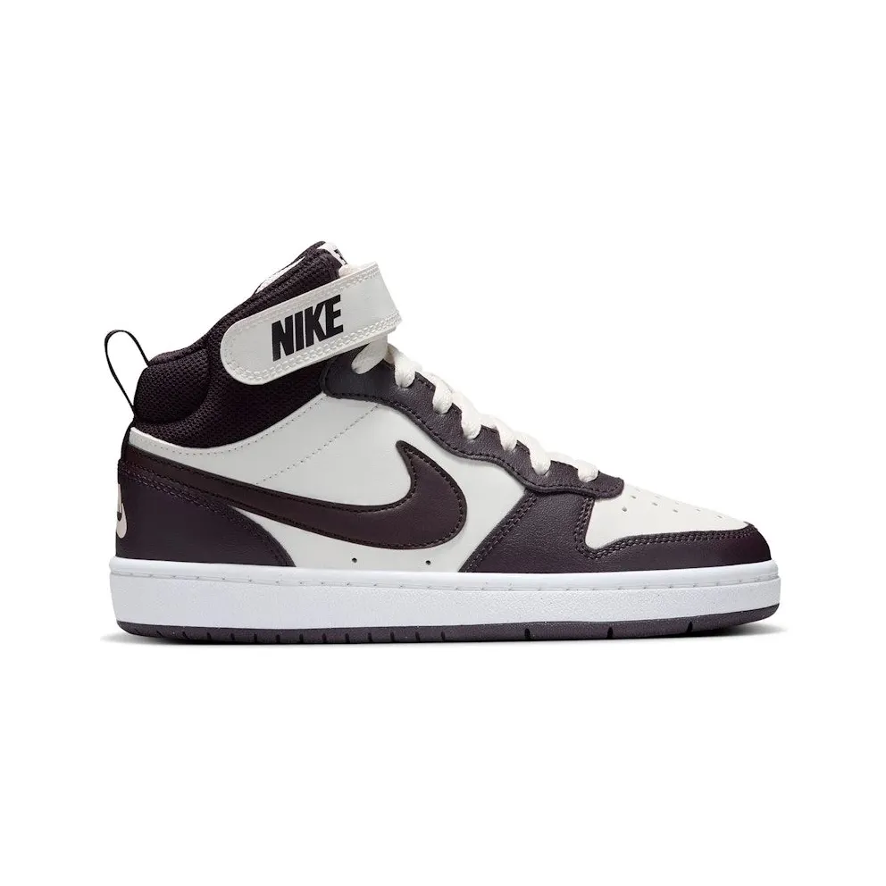 Nike Court Borough Mid 2 Sail White Burgundy Ash (CD7782-126)