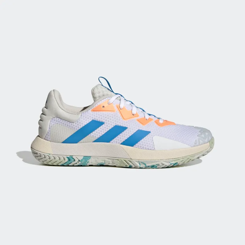 adidas SoleMatch Control Tennis Shoes Cloud White / Pulse Blue / Orbit Grey (GY4691)