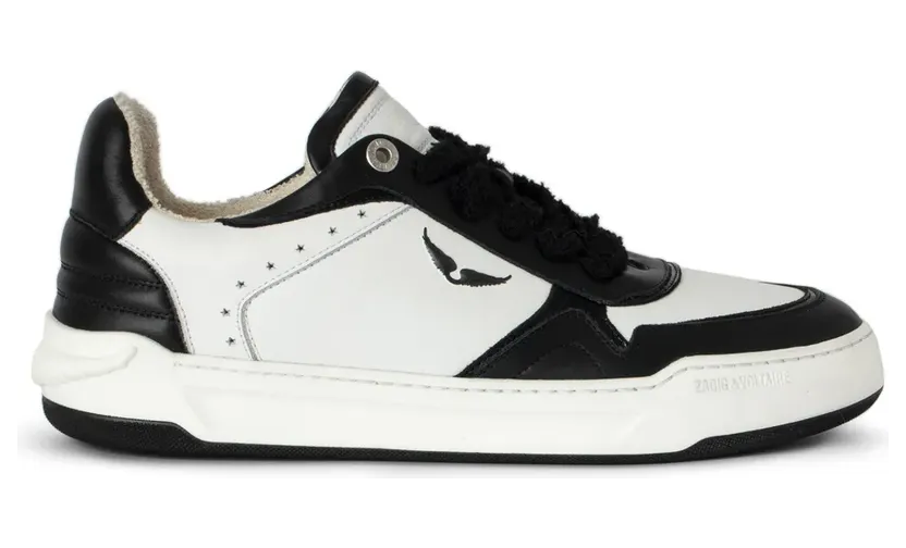 Zadig&Voltaire Wing low-top sneakers – Zwart (SMSN00093)