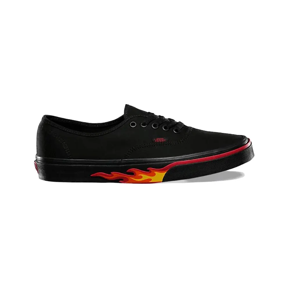 Vans Authentic Black Flame Wall (VN08EMQ8Q)