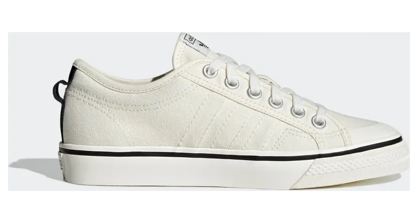 adidas NIZZA LOW W Off White / Core Black / Silver Metallic (GX2432)