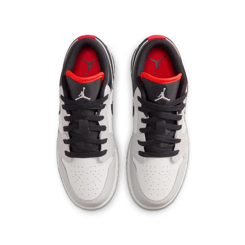 Air Jordan 1 Low GS “Black Summit White Infrared” (553560-045)