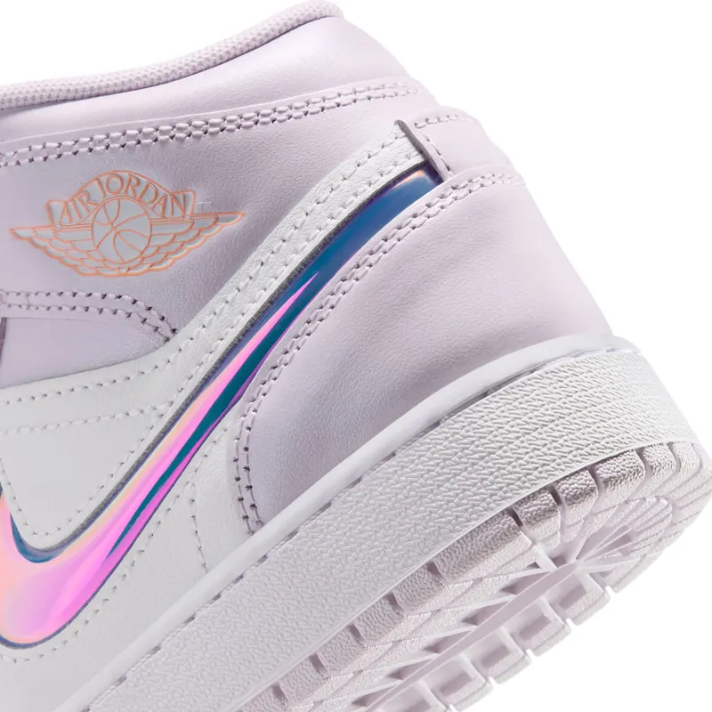 Air Jordan One Mid Barely Grape / White / Atomic Pink (IM4419-500)