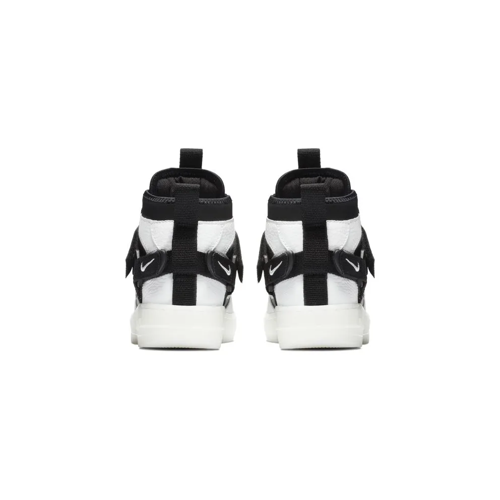 Nike Air Force 1 Utility Mid Orca (GS) Off White/Black-White (AQ3693-100)