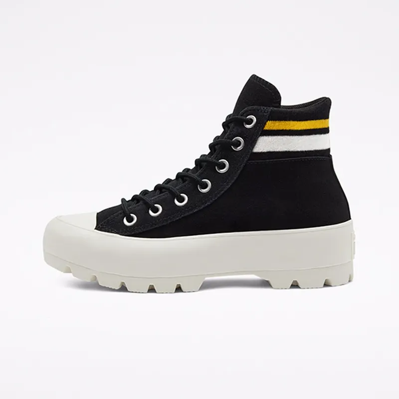 Converse Chuck Taylor All-Star Lugged Hi Varsity Black Amarillo (W) Black/Amarillo-Egret (566755C)